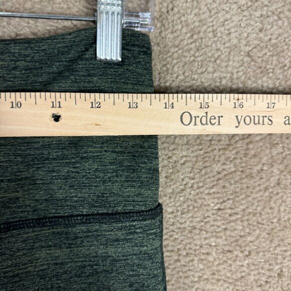 Free People Movement Revolve Legging Womens Small Green High Rise Cutout Active - Picture 5 of 12